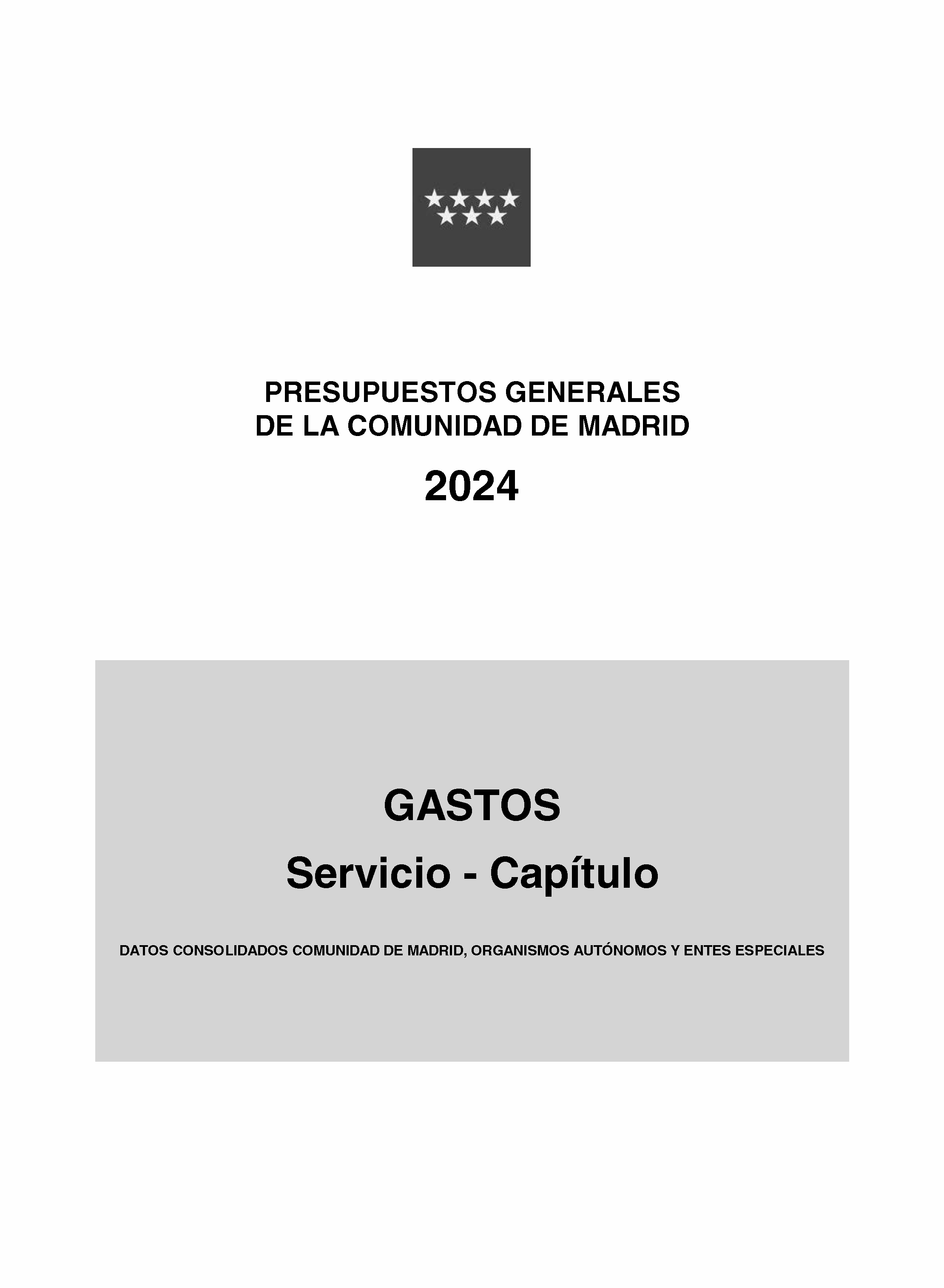 Imagen del artículo LEY 15/2023, de 27 de diciembre, de Presupuestos Generales de la Comunidad de Madrid para el año 2024.