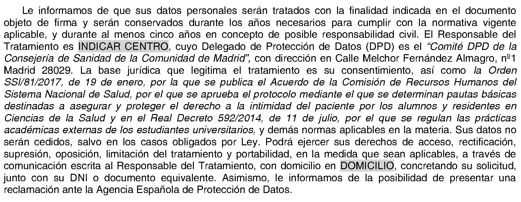 Imagen del artículo ADENDA de 11 de enero de 2024, de modificación al concierto entre la Comunidad de Madrid, a través de la Consejería de Sanidad, el Servicio Madrileño de Salud, y la Universidad de Alcalá para la Enseñanza Clínica de Ciencias de la Salud.